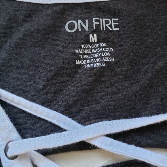 On Fire Boy Bye Graphic Tshirt - Picture 4 of 4